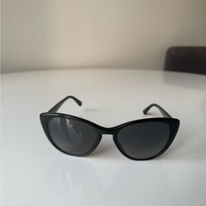 Oliver Peoples Black Cat-Eye Sunglasses